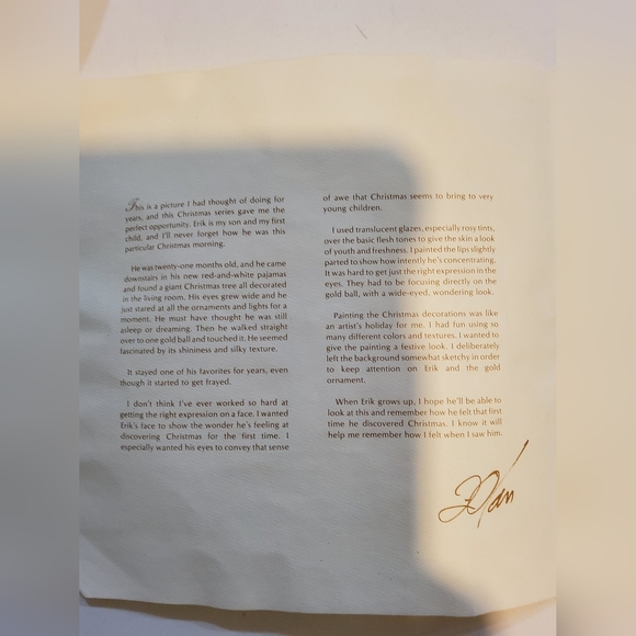 Erick's Delight Donald Zolan Wonders Of Youth Collectors Plate Pemberton & Oakes - Picture 6 of 8